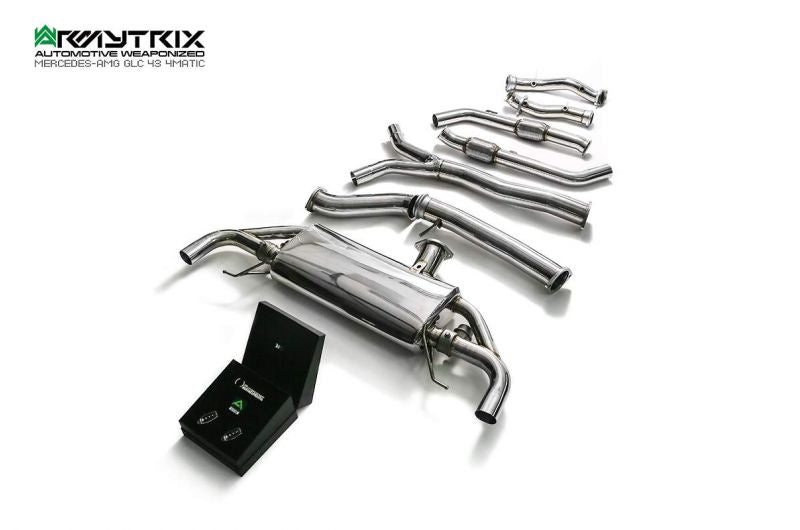 Armytrix exhaust system for Mercedes-AMG GLC43/GLC400/GLC450(2017-2022) valvetronic exhaust system