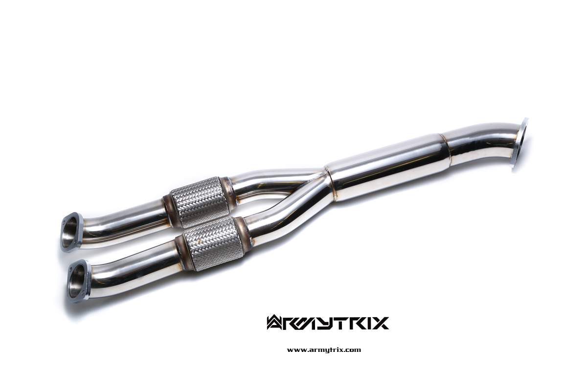 Armytrix exhaust system for Nissan GT-R R35 3.8 Twin-Turbo V6 (2007-Present) valvetronic exhaust system