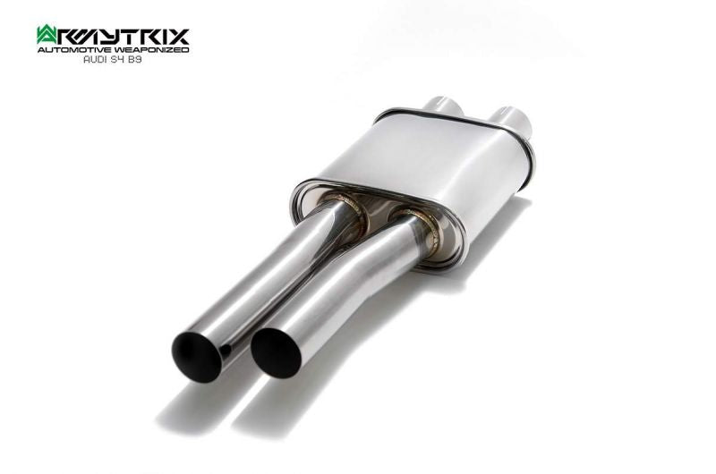 Armytrix exhaust system for Audi S4 B9 3.0 TFSI Non-OPF (2017-present) valvetronic exhaust system 