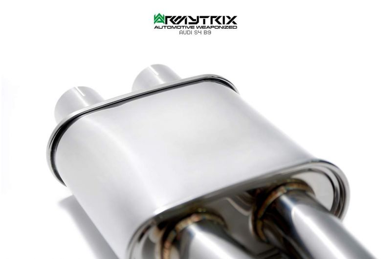 Armytrix exhaust system for Audi S4 B9 3.0 TFSI Non-OPF (2017-present) valvetronic exhaust system 