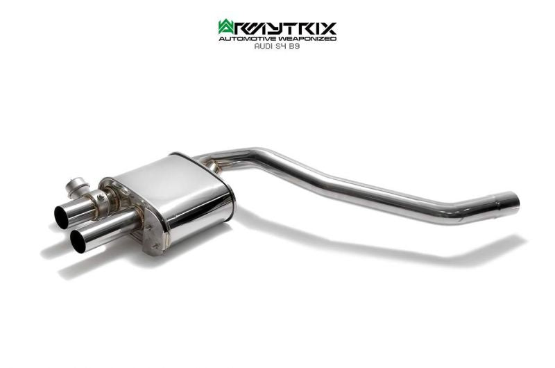 Armytrix exhaust system for Audi S4 B9 3.0 TFSI Non-OPF (2017-present) valvetronic exhaust system 