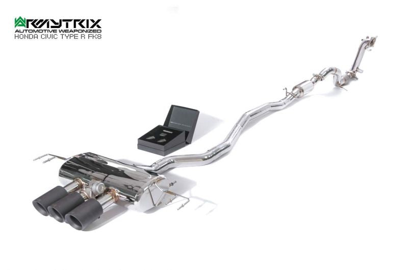 Armytrix exhaust systems for Honda Civic Type-R FK8 (2017-2022) valvetronic exhaust system 