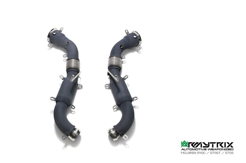 Armytrix exhaust systems for McLaren 600LT (2019-present) valvetronic exhaust system