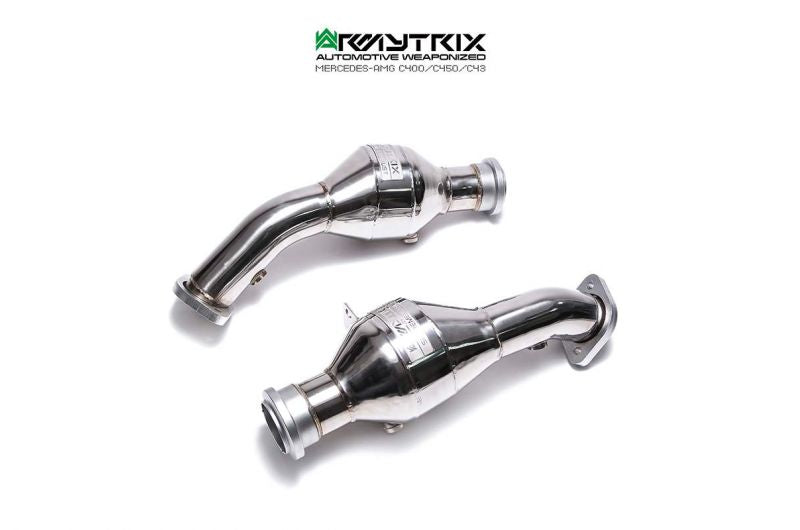 Armytrix exhaust system for Mercedes-AMG W205 C43/C400/C450 OPF (2019-present) valvetronic exhaust system