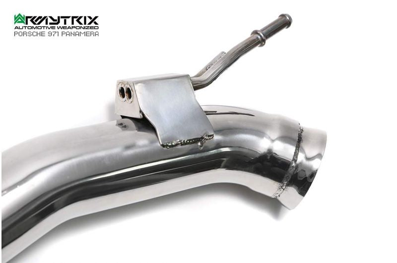 Armytrix exhaust system for Porsche Panamera 971 3.0L V6 Turbo (2017-present) valvetronic exhaust system