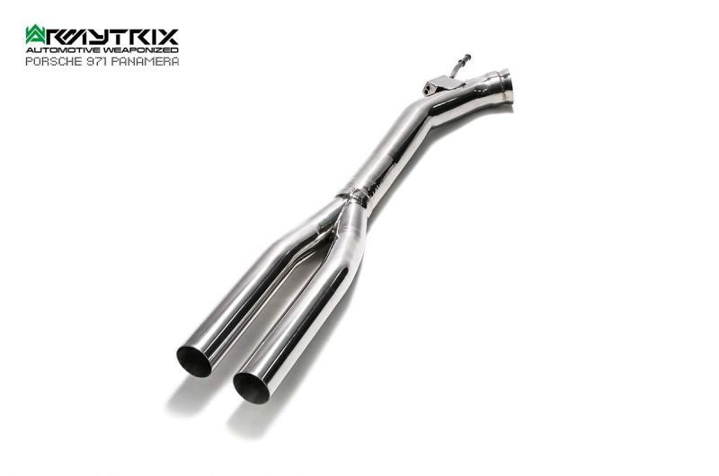 Armytrix exhaust system for Porsche Panamera 971 3.0L V6 Turbo (2017-present) valvetronic exhaust system