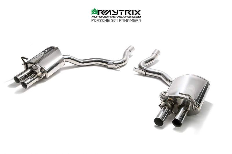 Armytrix exhaust system for Porsche Panamera 971 3.0L V6 Turbo (2017-present) valvetronic exhaust system