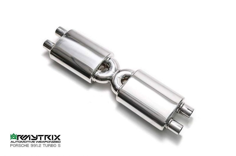 Armytrix exhaust system for Porsche 911 Turbo 991.2 Turbo S (2016-2019 ) valvetronic exhaust system