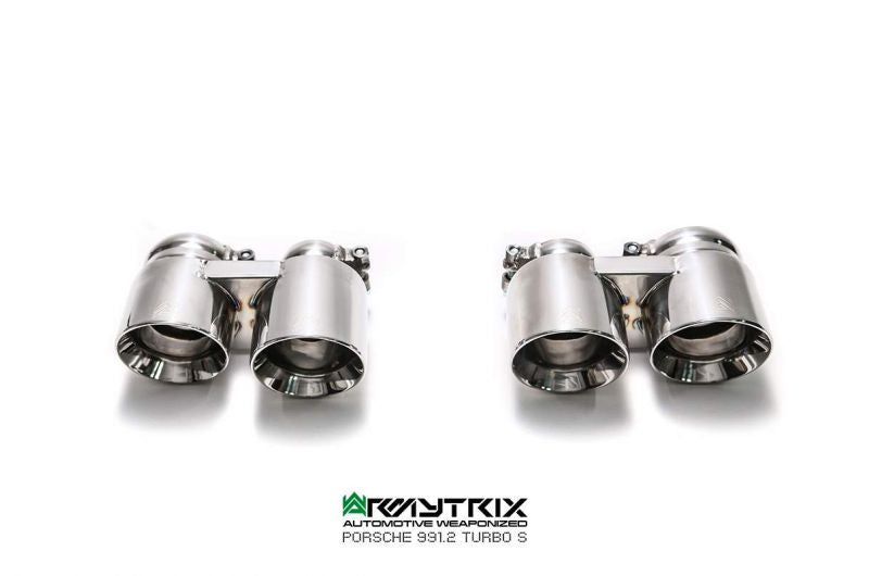 Armytrix exhaust system for Porsche 911 Turbo 991.2 Turbo S (2016-2019 ) valvetronic exhaust system