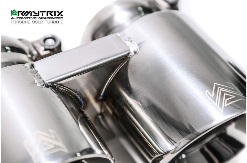 Výfukový systém Armytrix pro Porsche 911 Turbo 991.2 Turbo S (2016-2019 ) valvetronic exhaust system