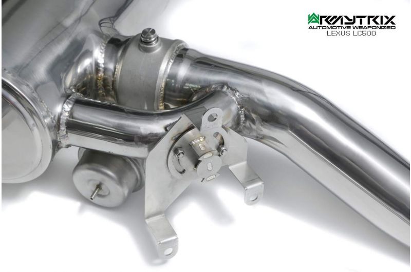 Armytrix exhaust systems for Lexus LC500 5.0 V8 (2017-present) valvetronic exhaust system