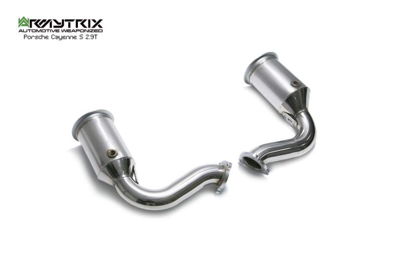 Armytrix exhaust system for Porsche Cayenne S E3 2.9 Turbo (2018-present) valvetronic exhaust system