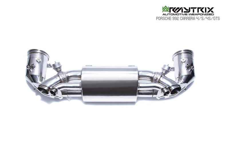 Armytrix exhaust system for Porsche 911 Carrera 992 /4/S/4S (2019-Present) valvetronic exhaust system