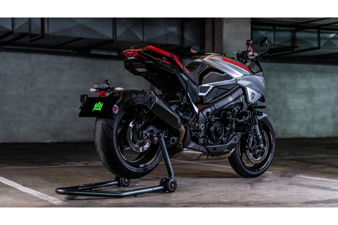 Výfukové systémy Armytrix pro SUZUKI KATANA 2019-2023 Titanium