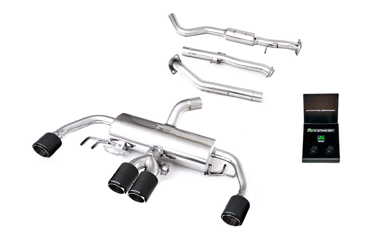 Armytrix exhaust system for TOYOTA GR Corolla (2023-Present) valvetronic exhaust system