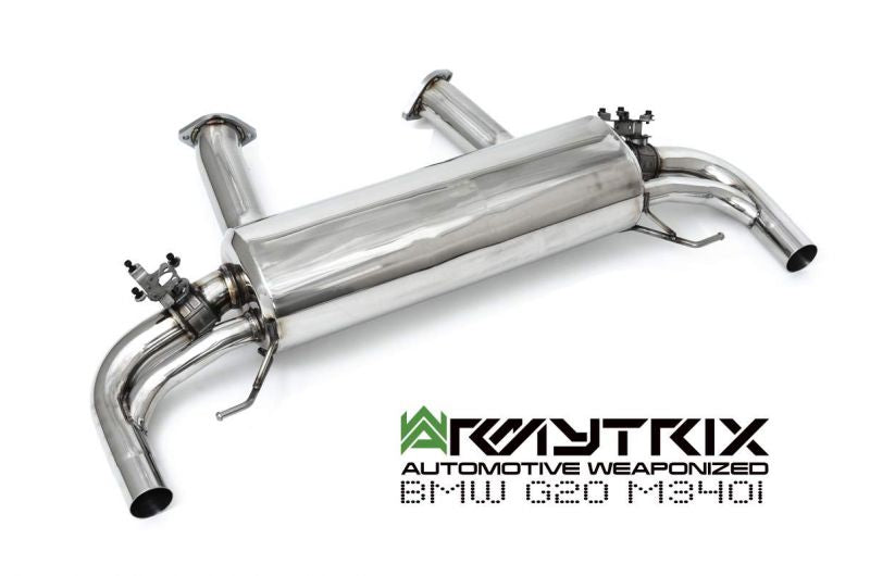 Armytrix exhaust system for BMW G20/G21 M340i (2019-Present) valvetronic exhaust system 