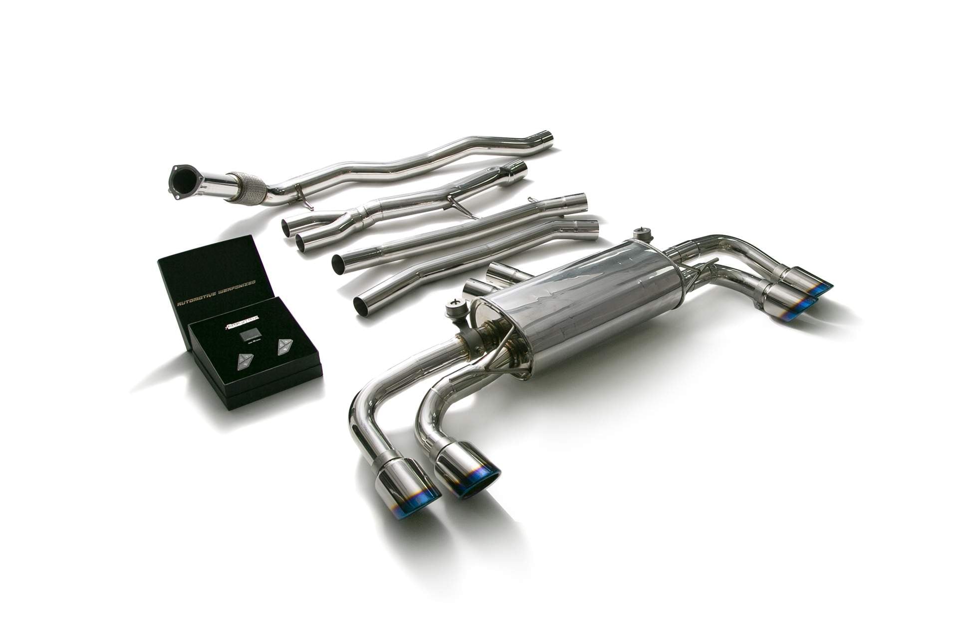 Armytrix exhaust system for Porsche Cayenne E3 3.0 Turbo (2018-present) valvetronic exhaust system