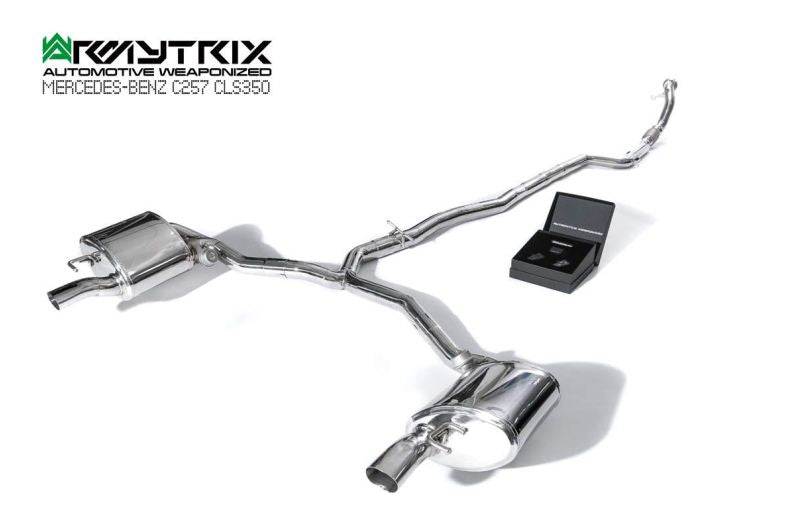 Výfukový systém Armytrix pro Mercedes Benz C257 CLS350 (2018-present) valvetronic exhaust system