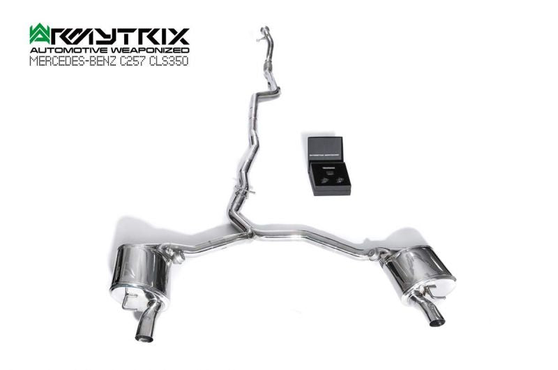 Armytrix exhaust system for Mercedes Benz C257 CLS350 (2018-present) valvetronic exhaust system