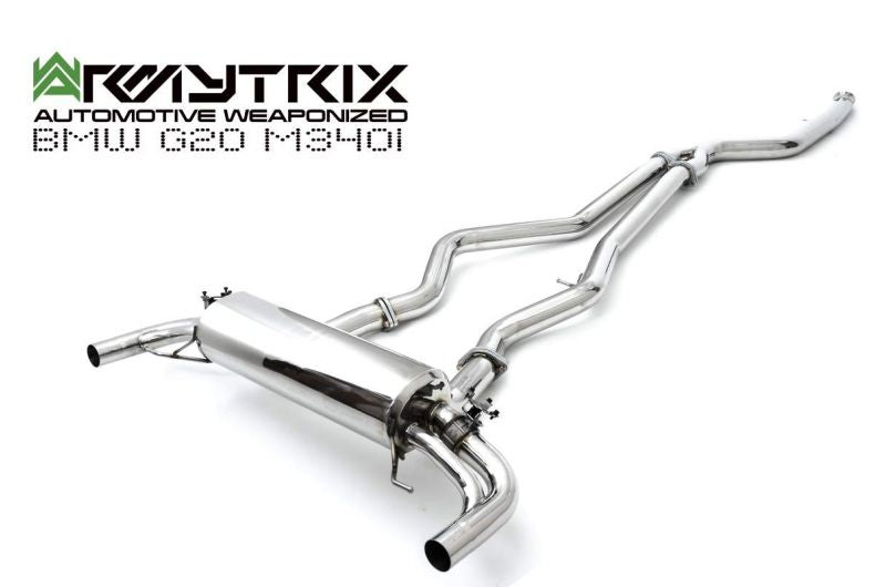 Armytrix exhaust system for BMW G20/G21 M340i (2019-Present) valvetronic exhaust system 