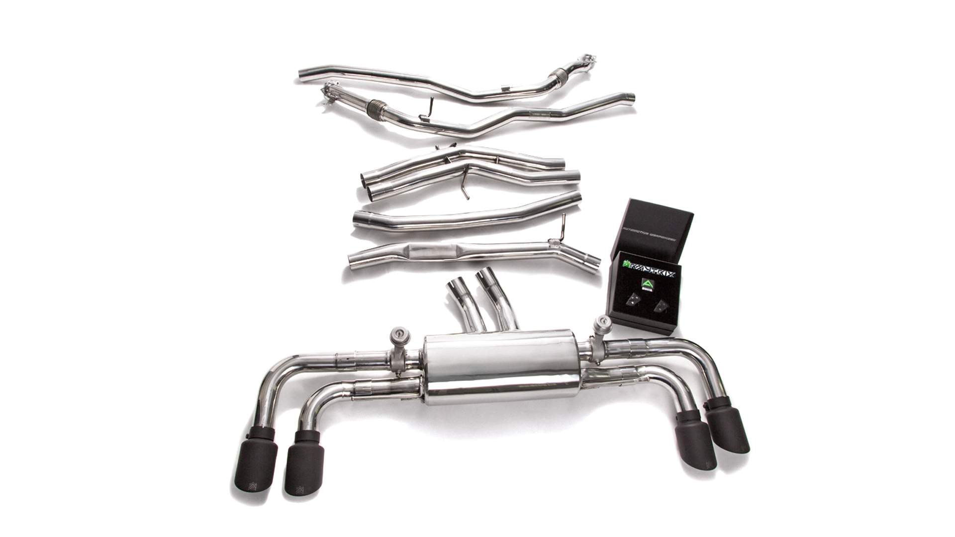 Armytrix exhaust system for Porsche Cayenne E3 3.0 Turbo OPF (2018-present) valvetronic exhaust system