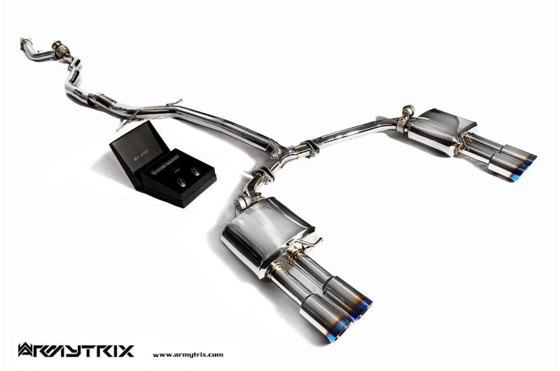 Armytrix exhaust system for Audi A5 B8 1.8 2.0 TFSI Coupe/Cabriolet (2008-2015) valvetronic exhaust system 