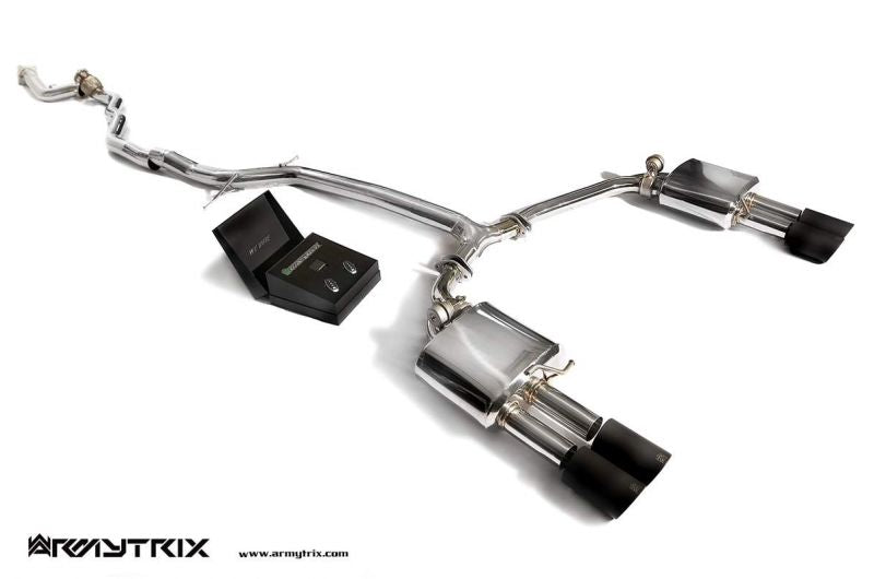 Armytrix exhaust system for Audi A5 B8 1.8 2.0 TFSI Coupe/Cabriolet (2008-2015) valvetronic exhaust system 