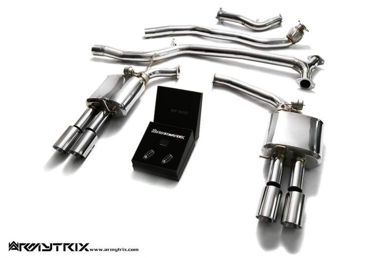 Armytrix exhaust system for Audi A5 B8 1.8 2.0 TFSI Coupe/Cabriolet (2008-2015) valvetronic exhaust system 