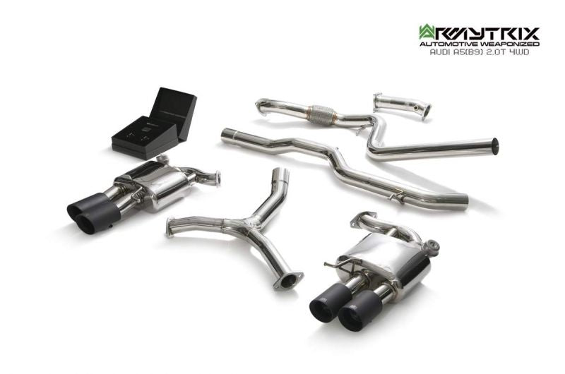 Armytrix exhaust system for Audi A5 B9 2.0 TFSI Sportback 4WD (2016-present) valvetronic exhaust system 