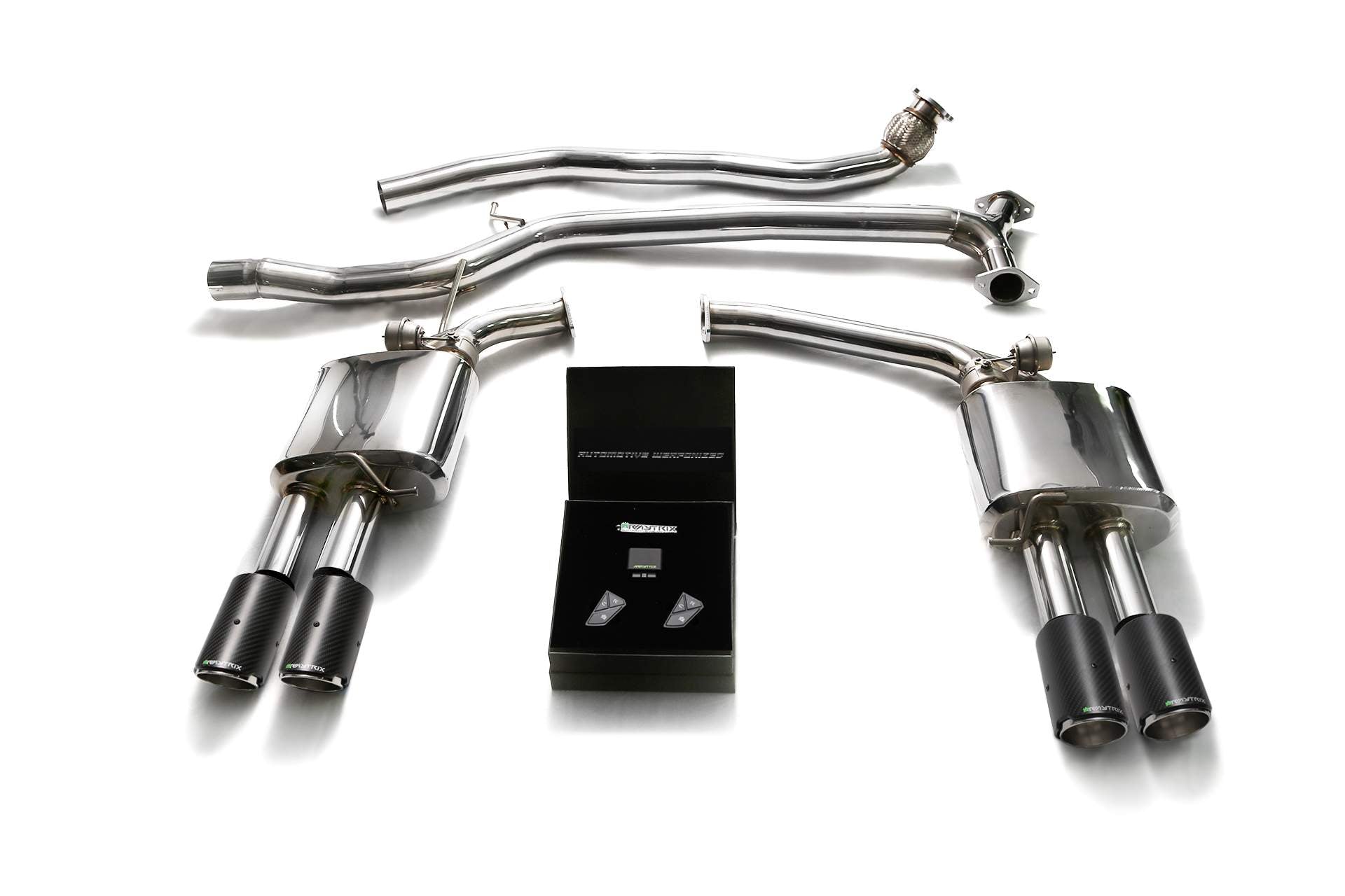 Výfukový systém Armytrix pro Audi A5 B8 1.8 2.0 TFSI Coupe/Cabriolet (2008-2015) valvetronic exhaust system