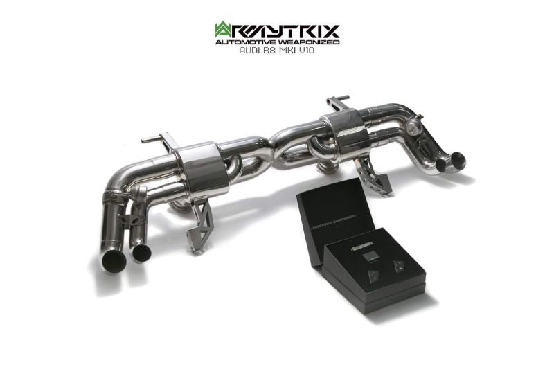 Armytrix exhaust system for Audi R8 MKI V10 5.2 FSI Coupe /Spider (2009-2012) valvetronic exhaust system 