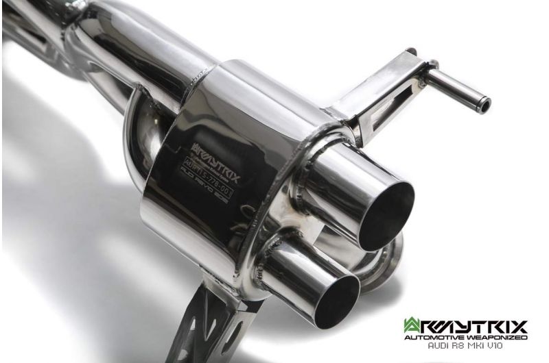 Armytrix exhaust system for Audi R8 MKI V10 5.2 FSI Coupe /Spider (2009-2012) valvetronic exhaust system 