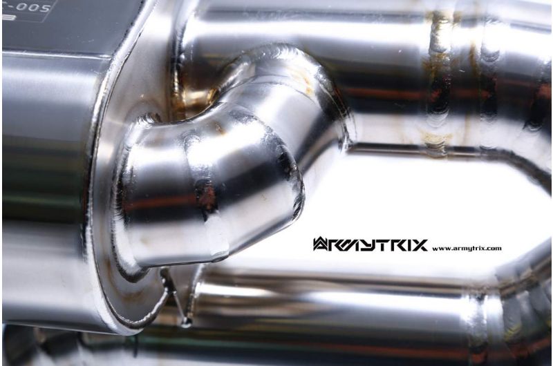 Výfukový systém Armytrix pro Audi R8 MKI V10 5.2 FSI Coupe /Spider (2009-2012) valvetronic exhaust system