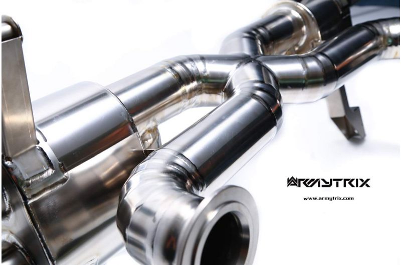 Armytrix exhaust system for Audi R8 MKI V10 5.2 FSI Coupe /Spider (2009-2012) valvetronic exhaust system 