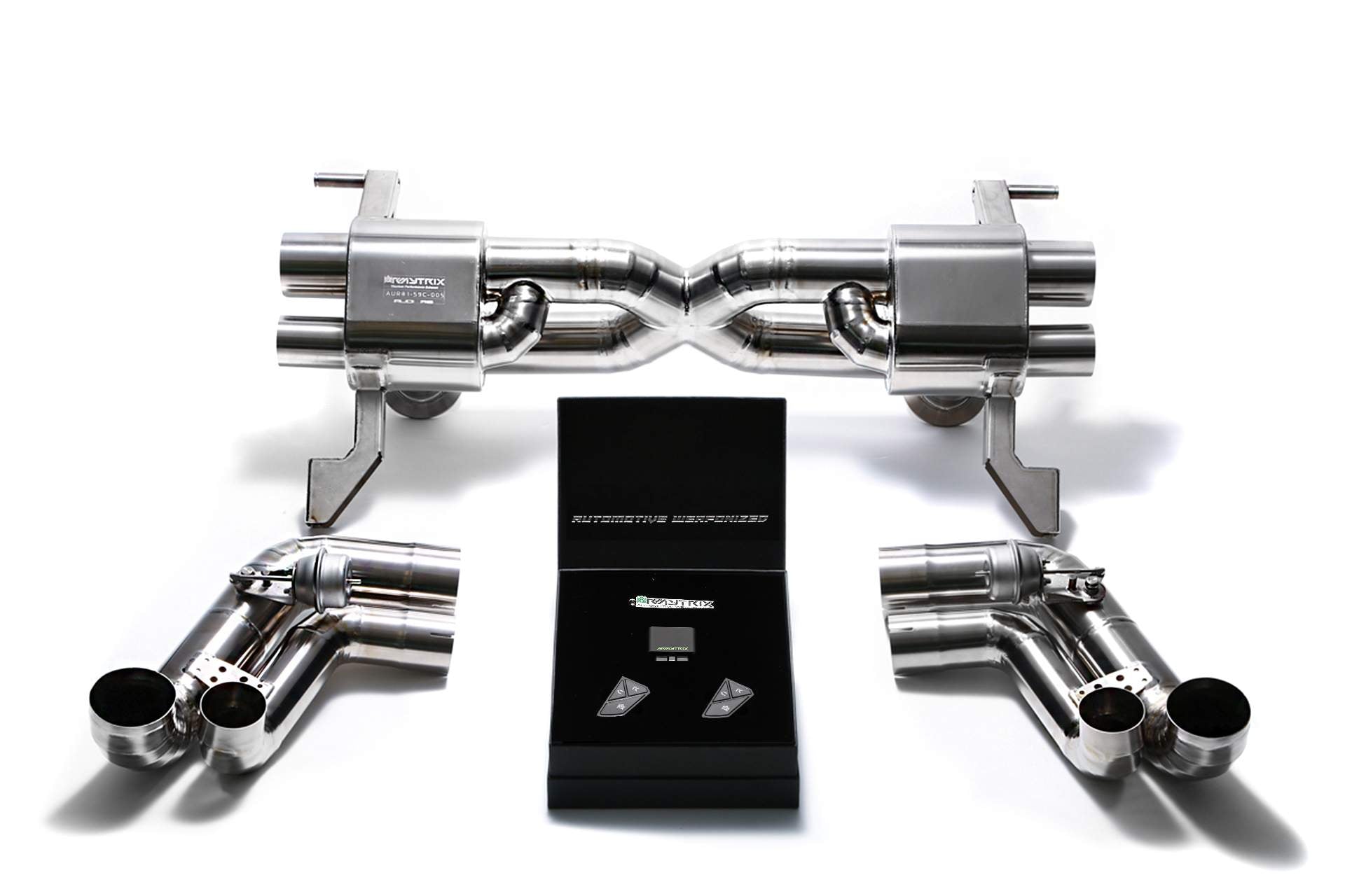 Armytrix exhaust system for Audi R8 MKI V10 5.2 FSI Coupe /Spider (2009-2012) valvetronic exhaust system 