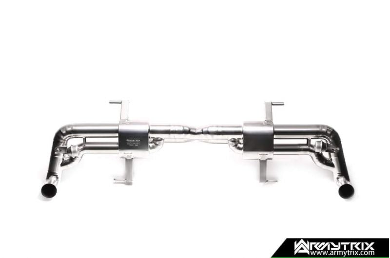 Armytrix exhaust system for Audi R8 MKI Facelift V10 5.2 FSI Coupe/Spider (2013-2015) valvetronic exhaust system 