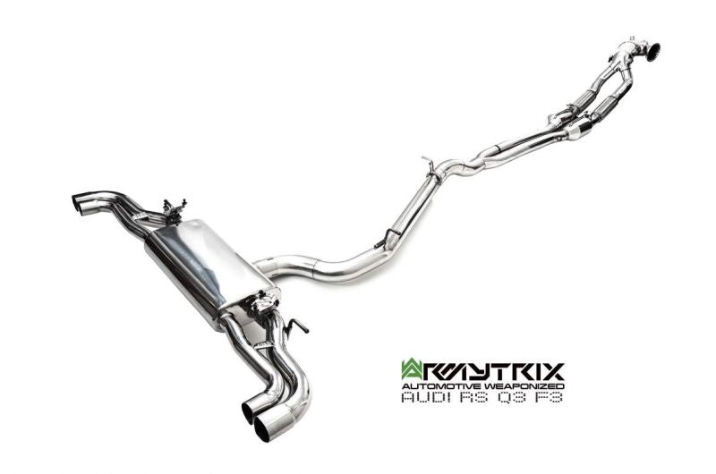 Armytrix exhaust system for Audi RSQ3 F3 (2019-Present) valvetronic exhaust system 