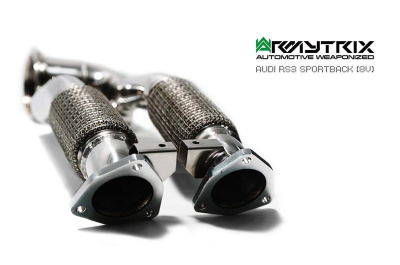 Armytrix exhaust system for Audi RS3 8V Sportback (2015-2016) valvetronic exhaust system 