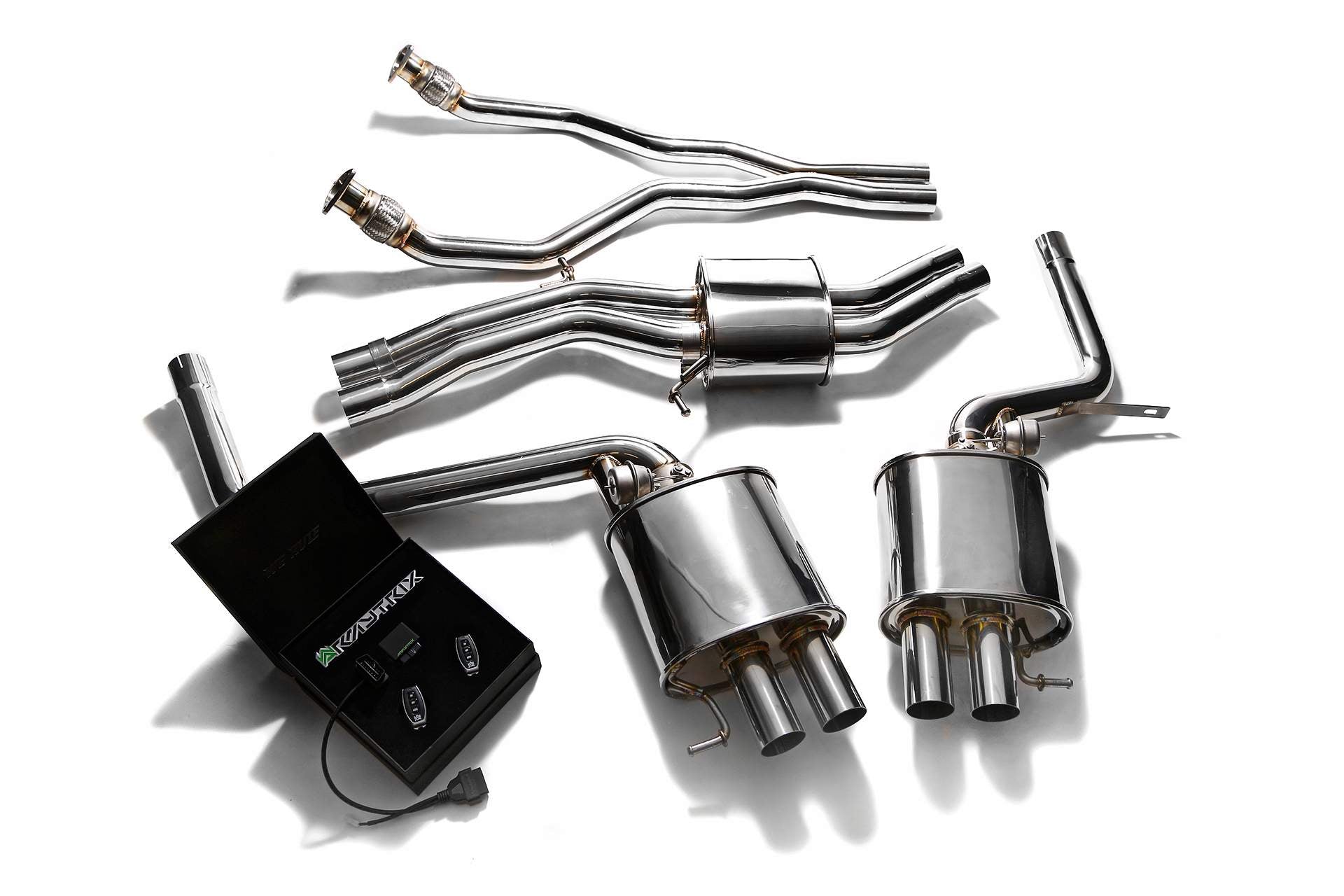 Armytrix exhaust system for Audi RS4 B8 4.2 V8 FSI (2012-2015) valvetronic exhaust system 