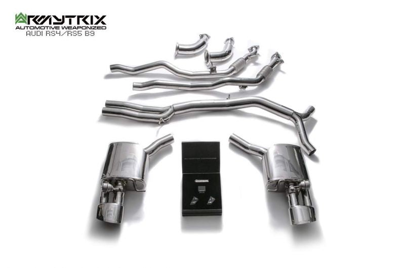 Armytrix exhaust system for Audi RS5 B9 Sportback Non-OPF (2017-Present) valvetronic exhaust system