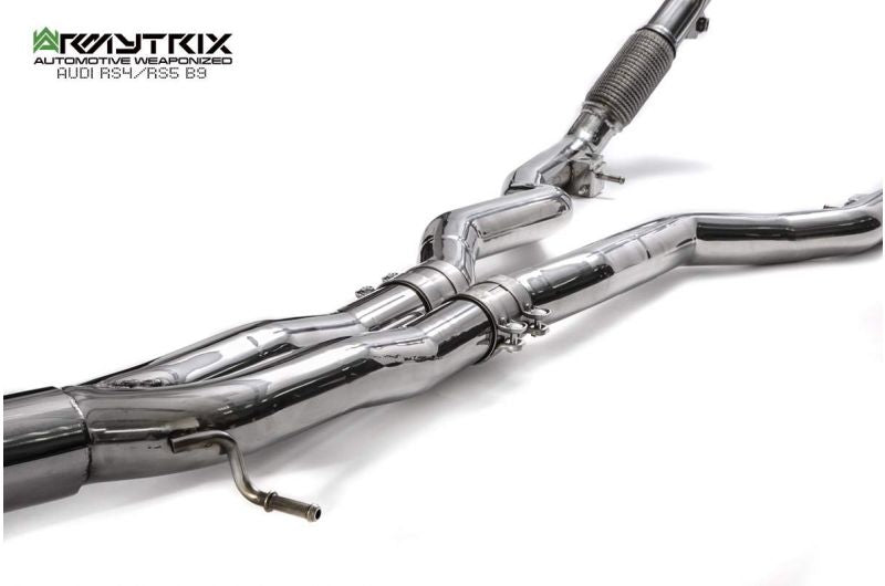 Výfukový systém Armytrix pro Audi RS5 B9 Sportback Non-OPF (2017-Present) valvetronic exhaust system