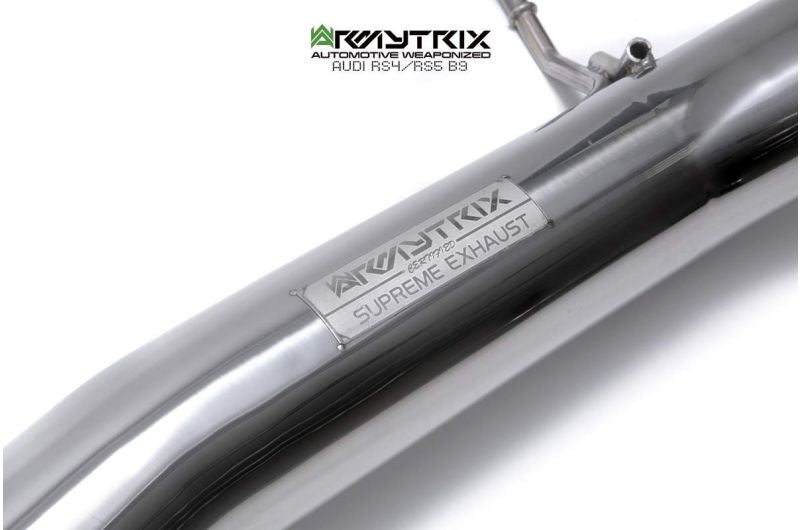 Armytrix exhaust system for Audi RS5 B9 Sportback Non-OPF (2017-Present) valvetronic exhaust system