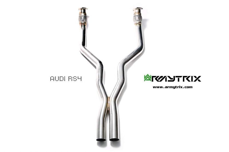 Výfukový systém Armytrix pro Audi RS4 B8 4.2 V8 FSI (2012-2015) valvetronic exhaust system