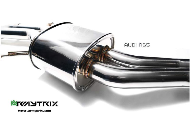 Výfukový systém Armytrix pro Audi RS5 B8 4.2 V8 FSI (2010-2015) valvetronic exhaust system