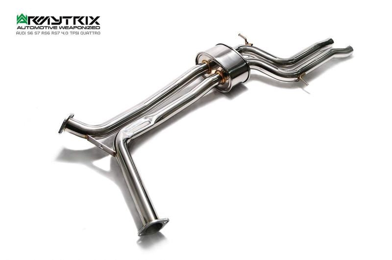 Armytrix exhaust system for Audi S7 C7 4.0 V8 Twin Turbo (2012-2018) valvetronic exhaust system 