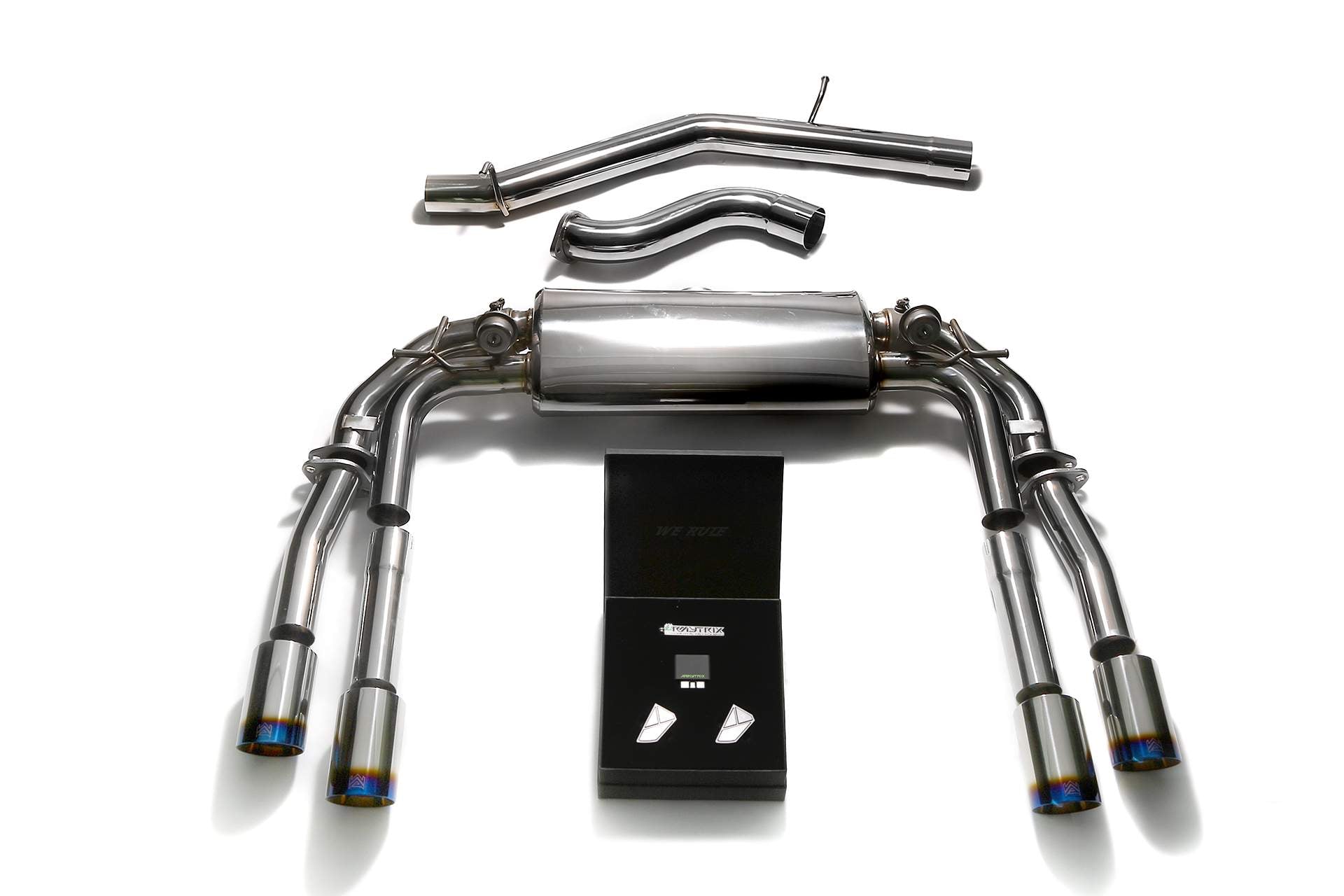 Armytrix exhaust system for AUDI S3 8V SEDAN (2013-2020) valvetronic exhaust system 