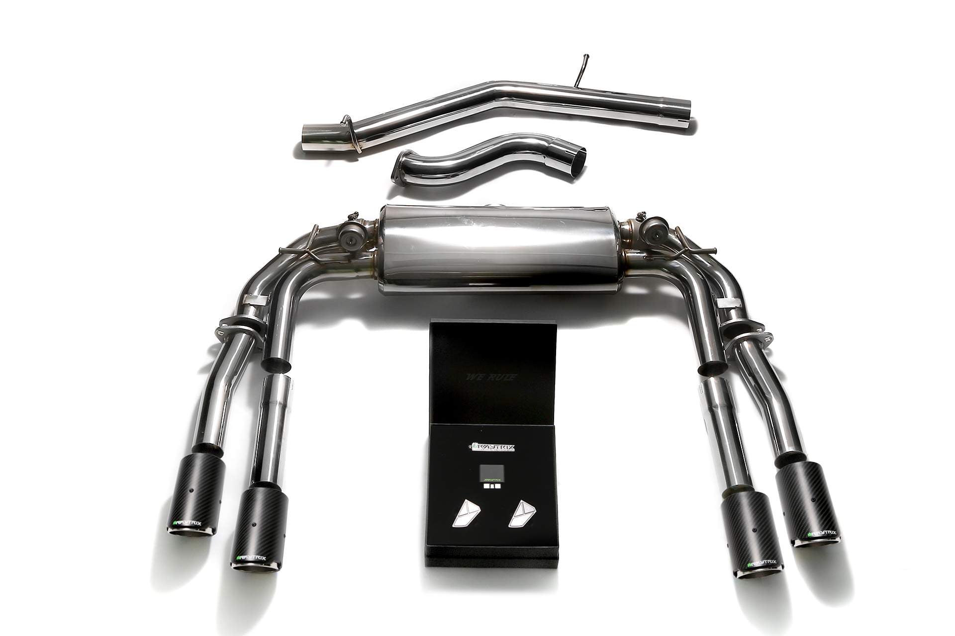 Výfukový systém Armytrix pro AUDI S3 8V SEDAN (2013-2020) valvetronic exhaust system