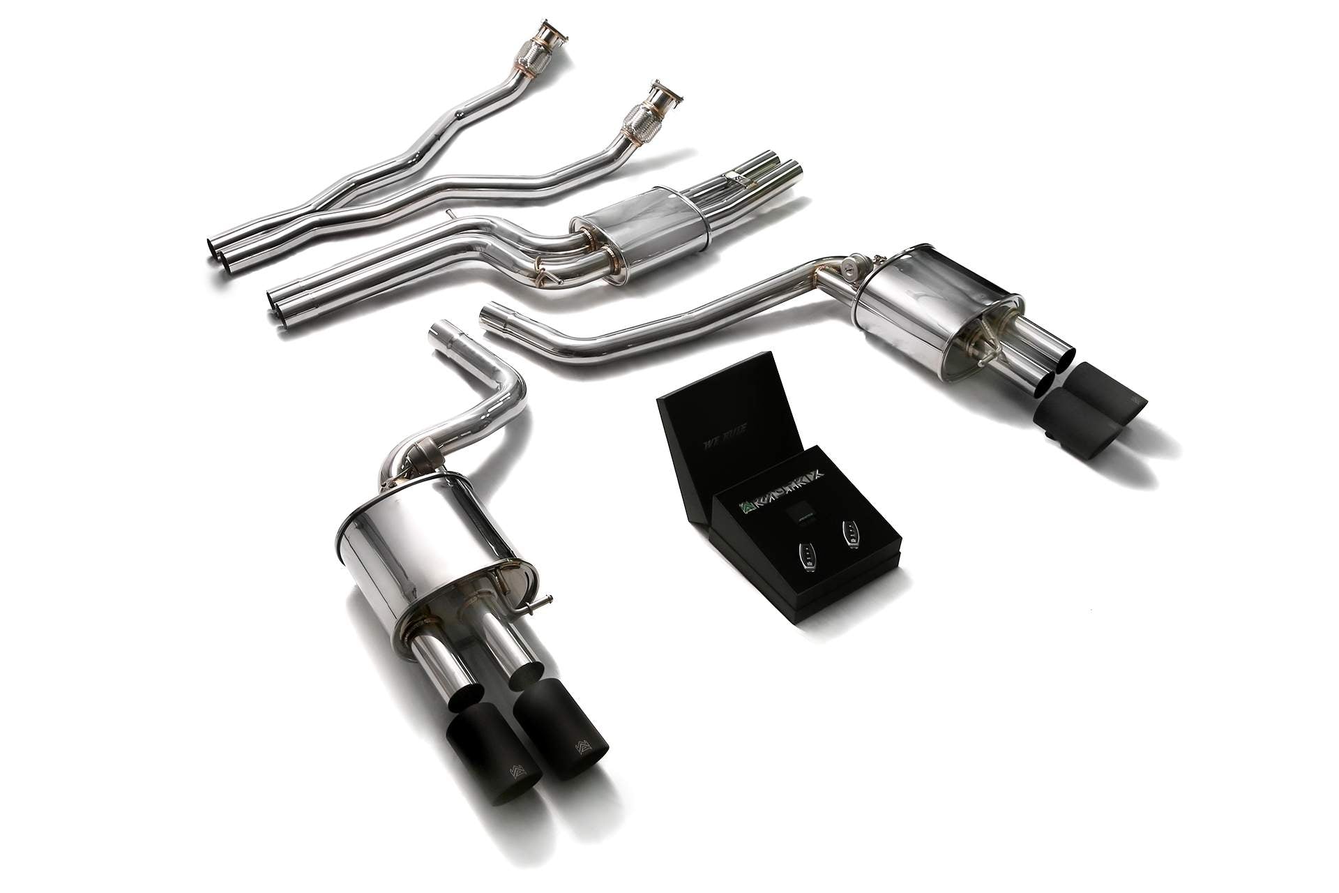 Výfukový systém Armytrix pro Audi A4 B8 3.0 TFSI Sedan/Avant (2009-2015) valvetronic exhaust system