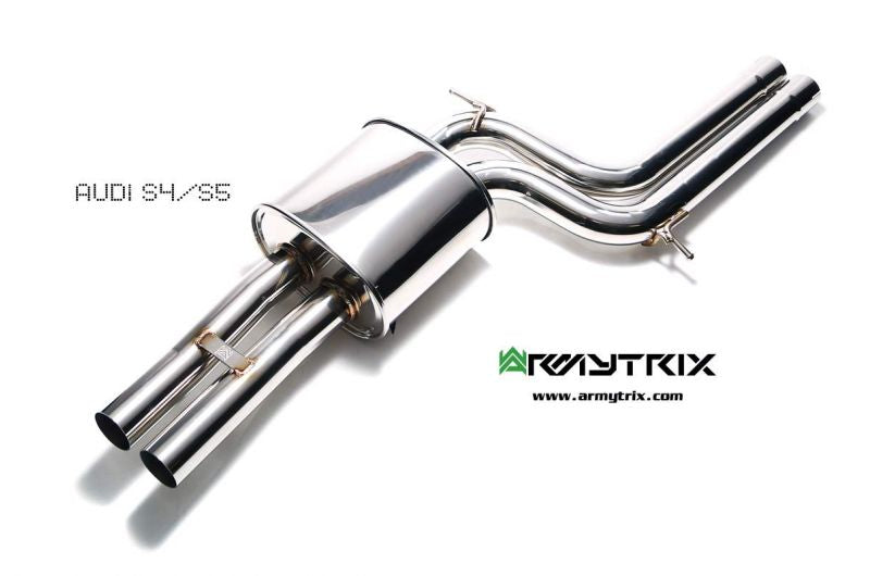 Armytrix exhaust system for Audi A4 B8 3.0 TFSI Sedan/Avant (2009-2015) valvetronic exhaust system 