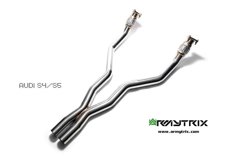 Výfukový systém Armytrix pro Audi S4 B8 3.0 TFSI (2008-2015) valvetronic exhaust system